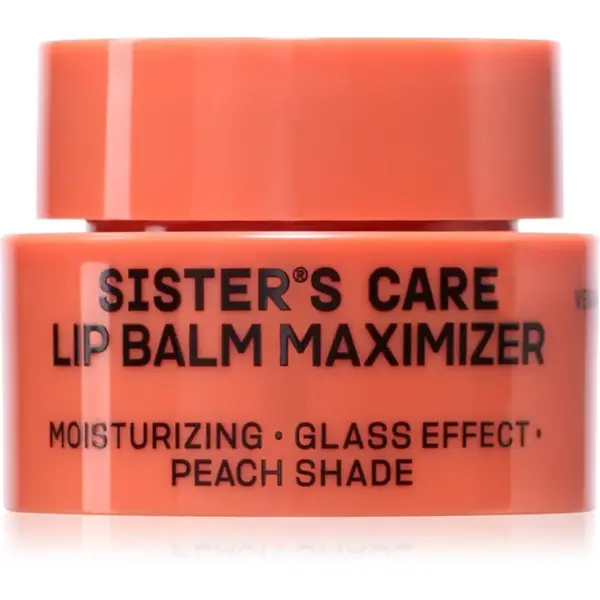 Sister's Aroma Maximizer balzám na rty se zvětšujícím efektem peach 4 g