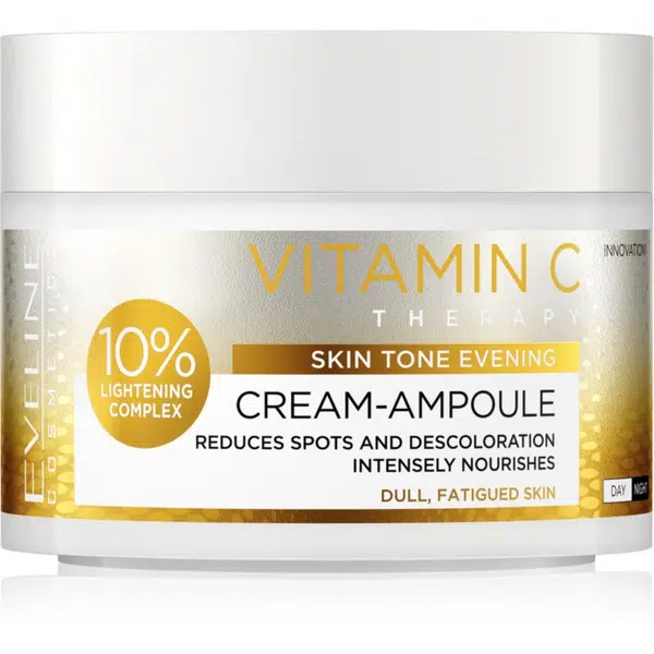 Eveline Cosmetics Cream-Ampoule Vitamin C intenzivní krém redukující začervenání pleti 50 ml
