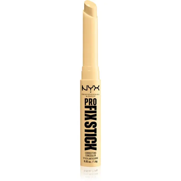 NYX Professional Makeup Pro Fix Stick korektor pro sjednocení barevného tónu pleti odstín 0.3 Yellow 1,6 g