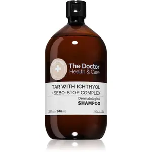 The Doctor Tar with Ichthyol + Sebo-Stop Complex šampon na seboroickou dermatitidu a závažné stavy lupů 946 ml