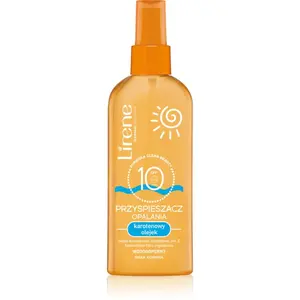 Lirene Sun care ochranný olej urychlující opalování SPF 10 150 ml