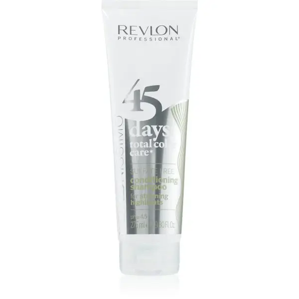 Revlon Professional Revlonissimo Color Care šampon a kondicionér 2 v 1 pro melírované a bílé vlasy bez sulfátů 275 ml