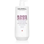 Goldwell Dualsenses Blondes & Highlights kondicionér pro blond vlasy neutralizující žluté tóny 1000 ml