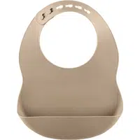 Zopa Silicone Bib Pastel bryndák Sand Beige 1 ks