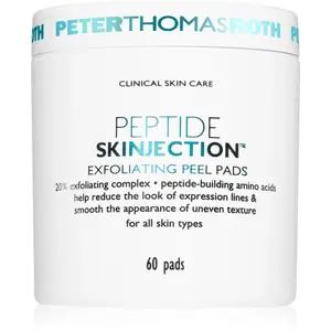 Peter Thomas Roth Peptide Skinjection™ Exfoliating Peel Pads exfoliační polštářky s vyhlazujícím efektem 60 ks