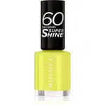 Rimmel 60 Seconds Super Shine lak na nehty odstín 155 Beach Breeze Please 8 ml