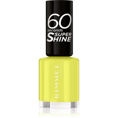 Rimmel 60 Seconds Super Shine lak na nehty odstín 155 Beach Breeze Please 8 ml