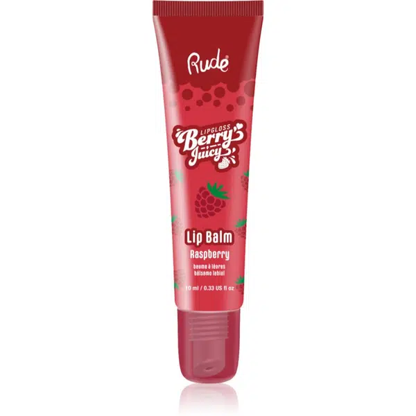 Rude Cosmetics Berry Juicy hydratační balzám na rty odstín Raspberry 10 ml