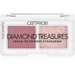 Catrice Diamond Treasures duo oční stíny odstín 020 Fairy Dust 2.8 g
