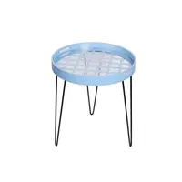 ODKLÁDACÍ STOLEK, modrá