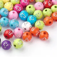 Plating Acrylic Beads