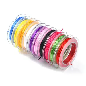 Flat Elastic Crystal String