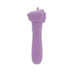 Unihorn USB Bullet vibrátor se stimulátorem klitorisu Karma Lilac 11.5 cm