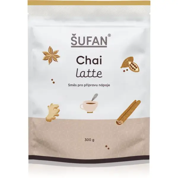 Šufan Chai Latte kořenící směs na výrobu rostlinných nápojů 300 g