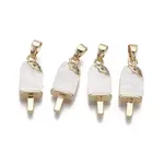Brass Clear Cubic Zirconia Pendants