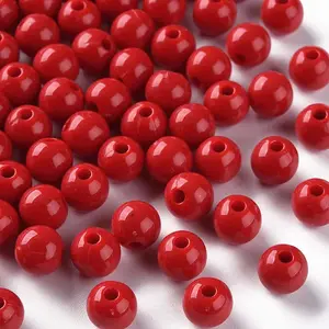 Opaque Acrylic Beads