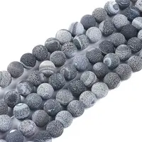 Natural Weathered Agate Beads Strands