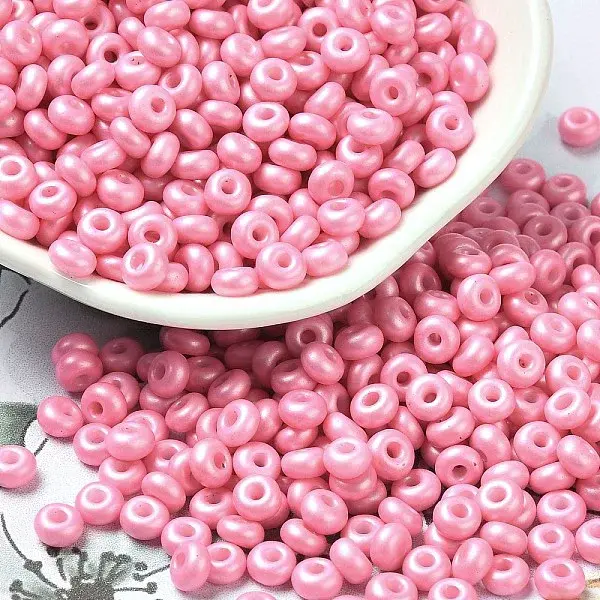 Baking Paint Luster Glass Seed Beads