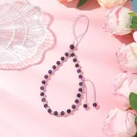 Natural Amethyst Mobile Straps