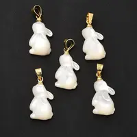 Natural White Shell Pendants