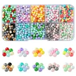 60G 10 Colors Opaque Acrylic Beads