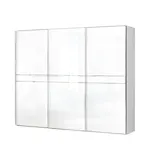 Třídveřová posuvná skříň tiana š.272cm-bílá - základní