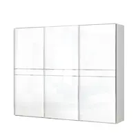 Třídveřová posuvná skříň tiana š.272cm-bílá - základní
