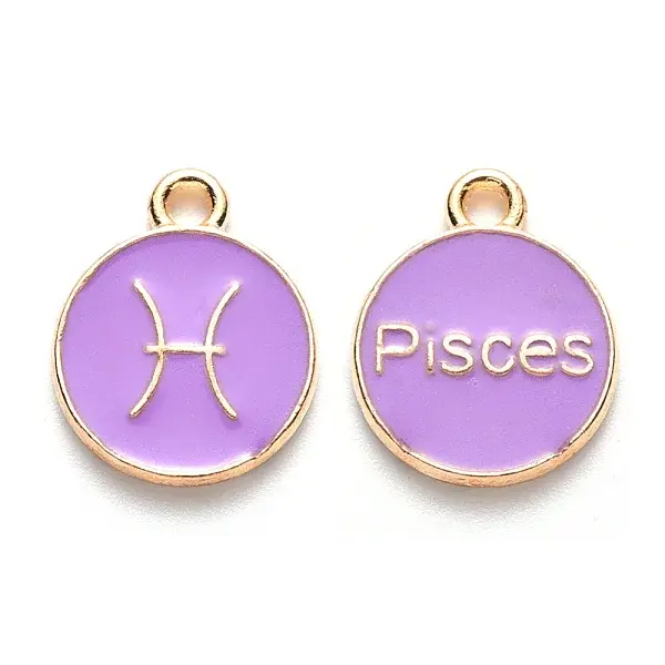 Alloy Enamel Pendants