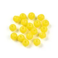 Opaque Solid Color Glass Beads