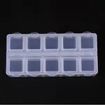 Cuboid Plastic Bead Containers