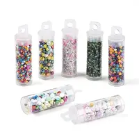 7 Bottles DIY Glass Seed Beads Sets