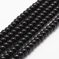 Natural Black Onyx Beads Strands
