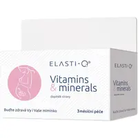 Elasti-Q Vitamins & Minerals tablety pro těhotné a kojící ženy 90 tbl