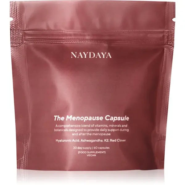 Naydaya The Menopause Capsule kapsle pro podporu komfortu při menopauze 60 cps