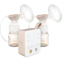 Canpol babies Double Electric Breast Pump ExpressCare odsávačka mateřského mléka 2 v 1 s nosním nástavcem 1 ks
