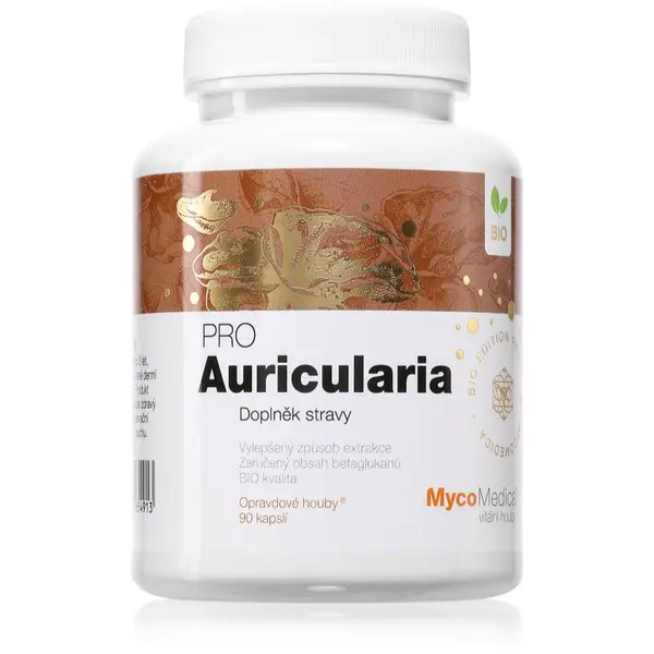 MycoMedica Auricularia PRO přírodní antioxidant 90 cps
