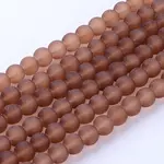 Transparent Glass Bead Strands