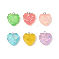 Transparent Resin Pendants