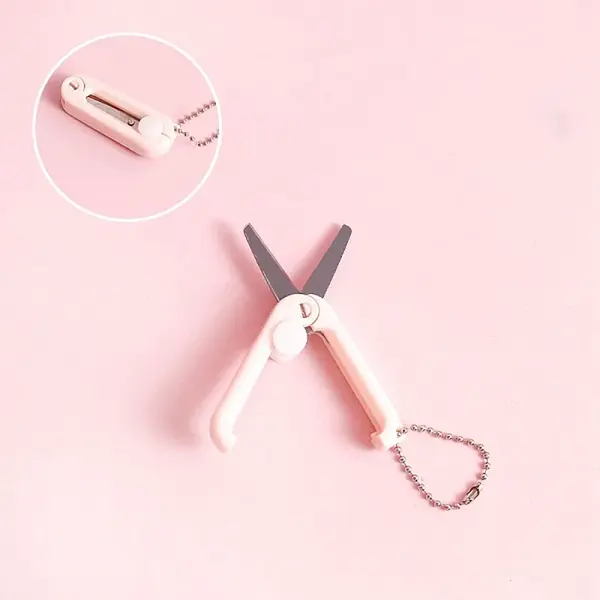 Stainless Steel Safe Portable Travel Scissors