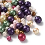Eco-Friendly Dyed Glass Pearl Round Beads