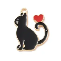 Alloy Enamel Pendants