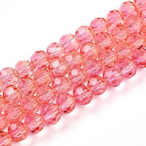 Baking Paint Transparent Glass Beads