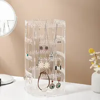 Rotatable Acrylic Earring Display Stands