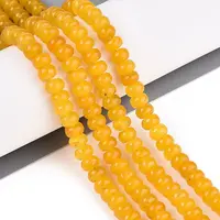 Dyed Natural White Jade Beads Strands