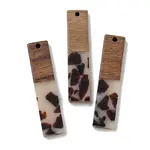 Resin and Walnut Wooden Pendants