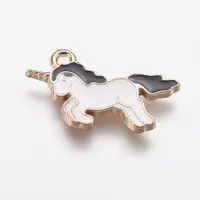 Alloy Enamel Pendants