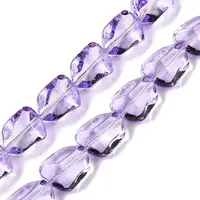 Electroplate Glass Beads Strands