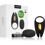 Svakom Winni 2 App kroužek na penis black 9,6 cm