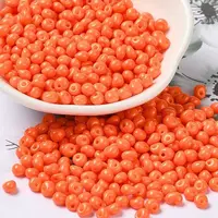 6/0 Opaque Baking Paint Glass Seed Beads
