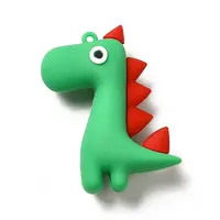 Dinosaur Shape PVC Pendants